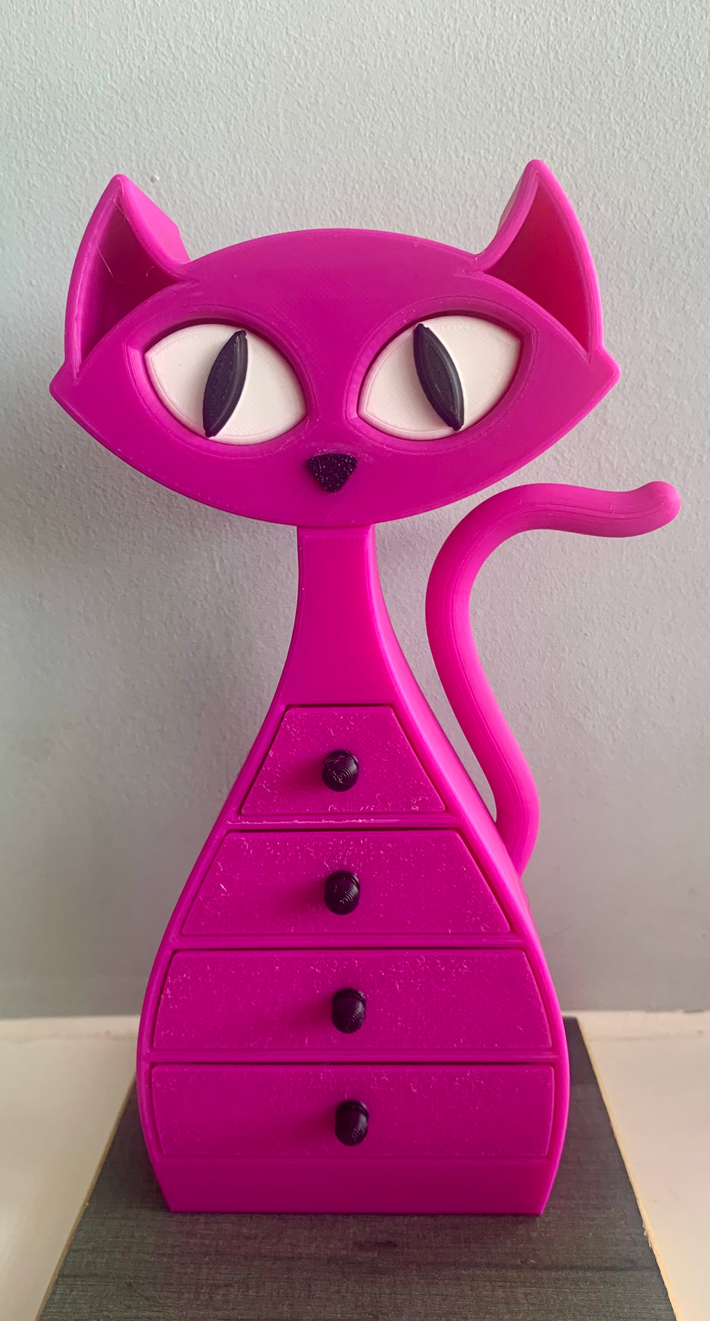 🐾 Cat Jewellery Box – 3D Printed with Love 🐾