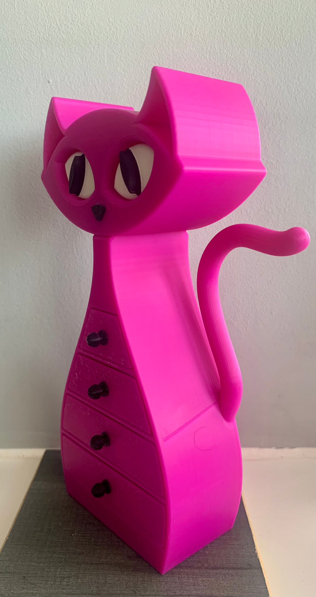 🐾 Cat Jewellery Box – 3D Printed with Love 🐾