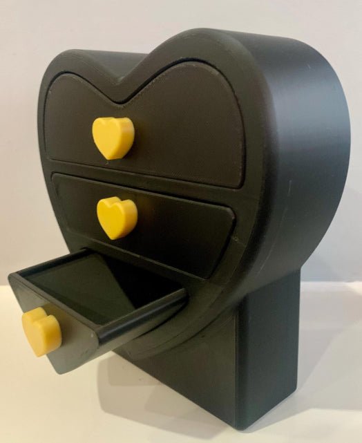 Interlocking Heart Jewellery Boxes | Romantic Keepsake Storage Set