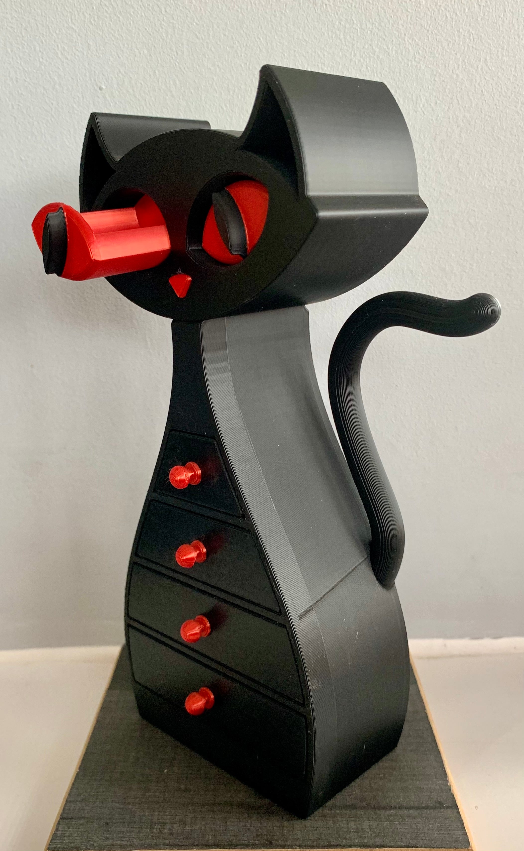 🐾 Cat Jewellery Box – 3D Printed with Love 🐾