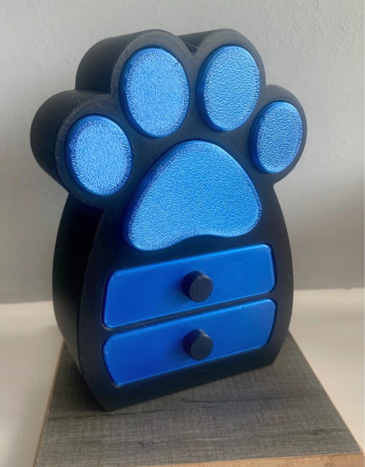 🐾 Cute Paw Print Jewellery Box 🐾