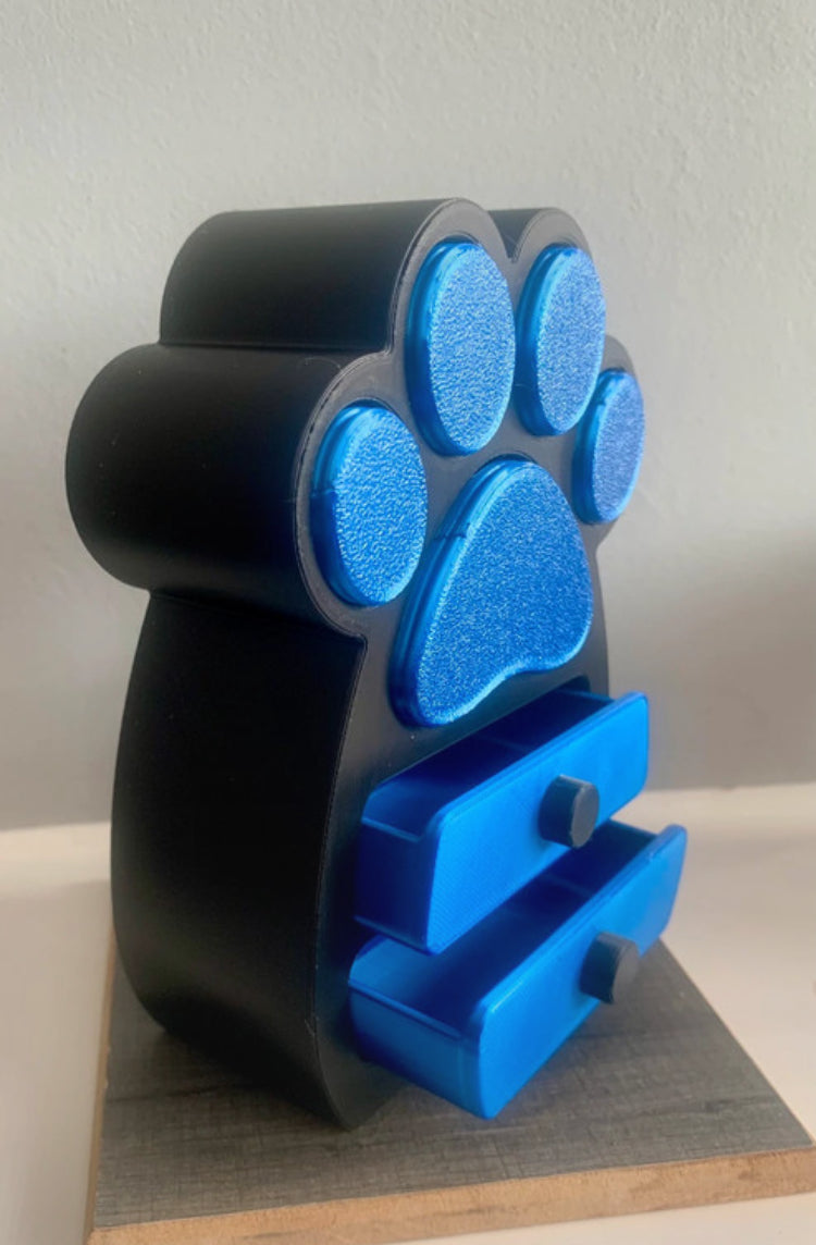 🐾 Cute Paw Print Jewellery Box 🐾