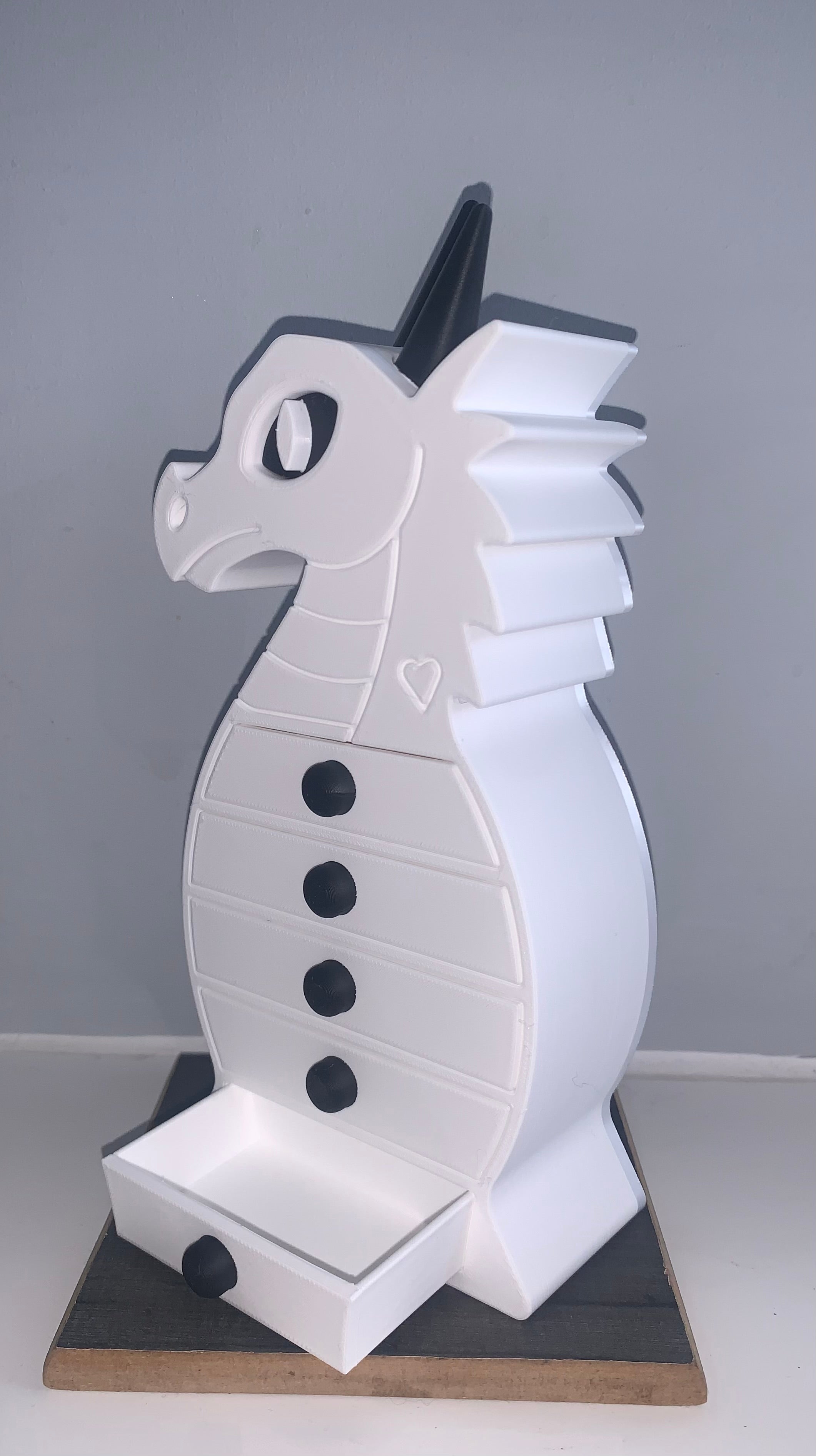 🐉 Mystical Dragon Jewellery Box – 3D Printed with Secret Hidden Drawer. 🐉