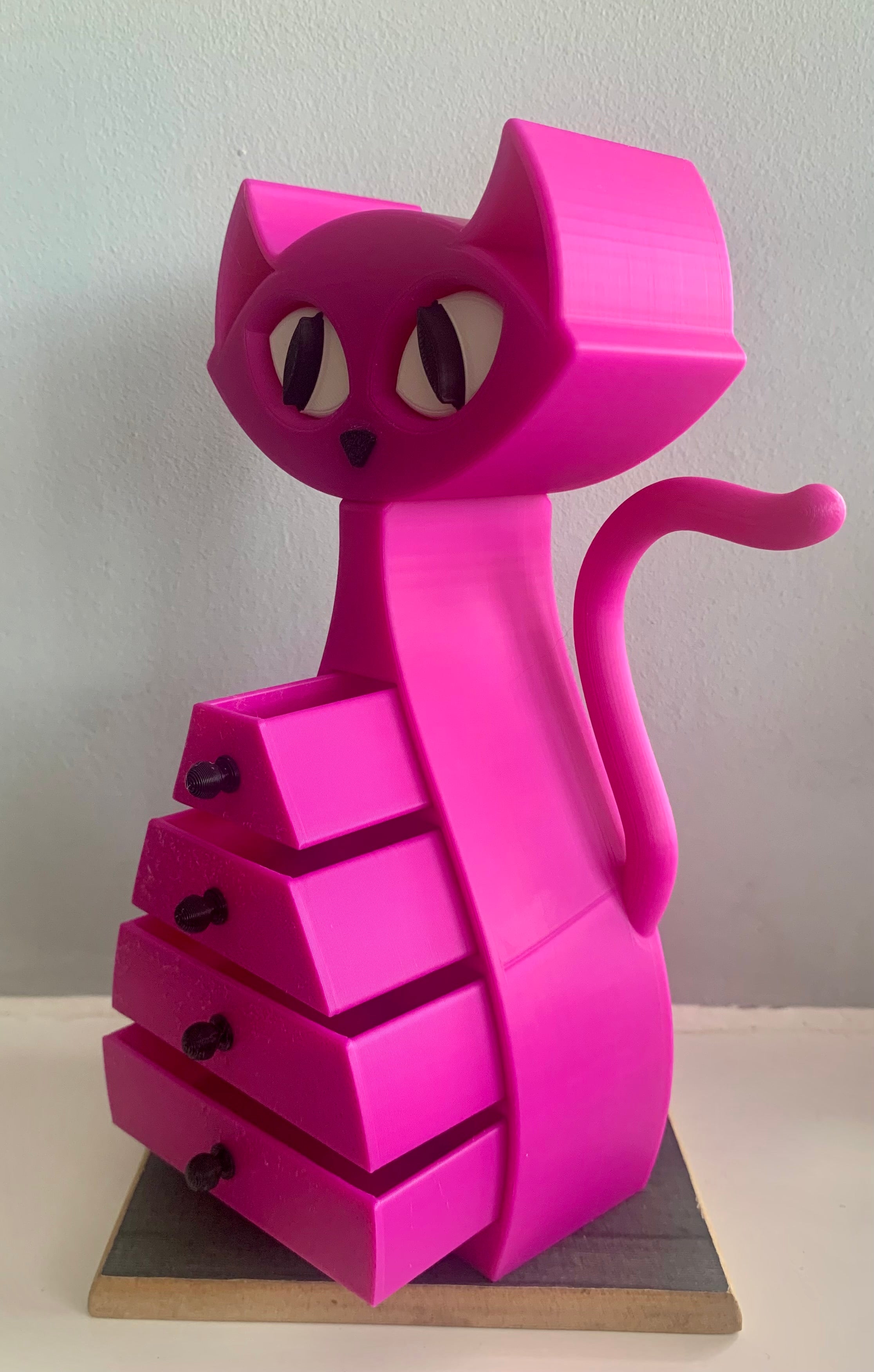 🐾 Cat Jewellery Box – 3D Printed with Love 🐾