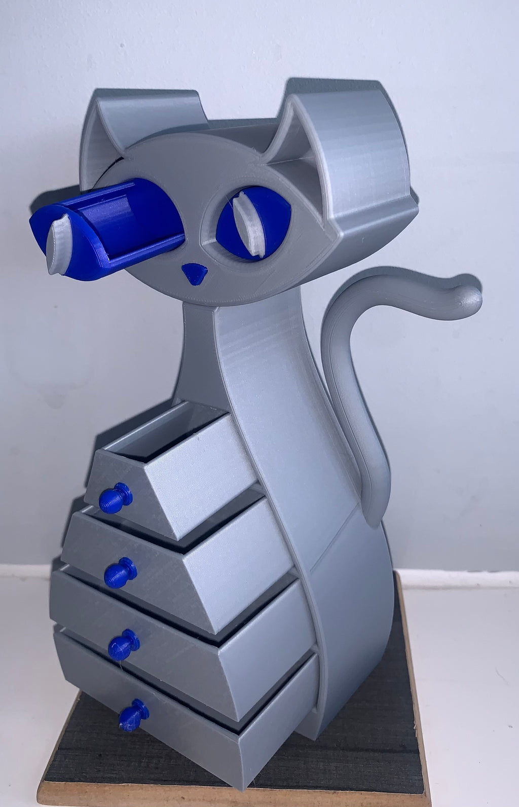 🐾 Cat Jewellery Box – 3D Printed with Love 🐾