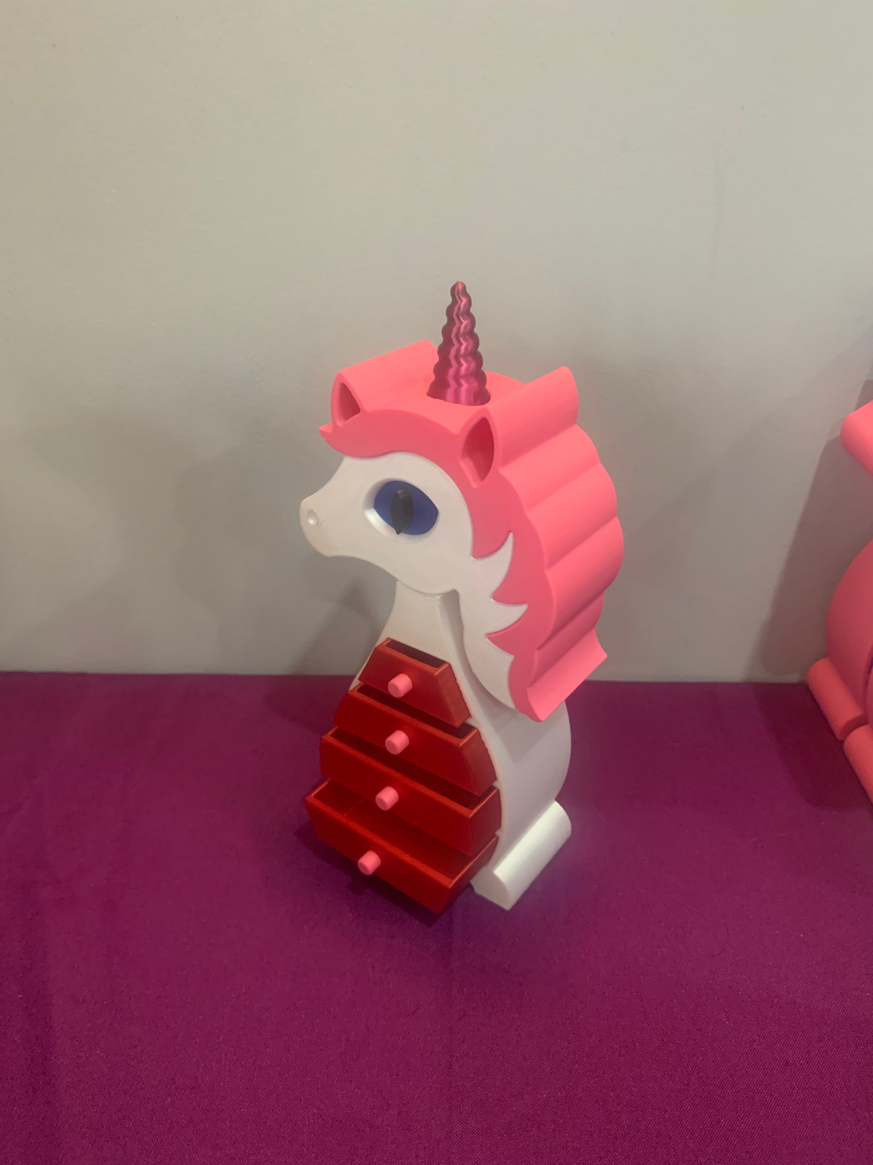 🦄 Unicorn jewellery box with 5 drawers to organise your jewellery