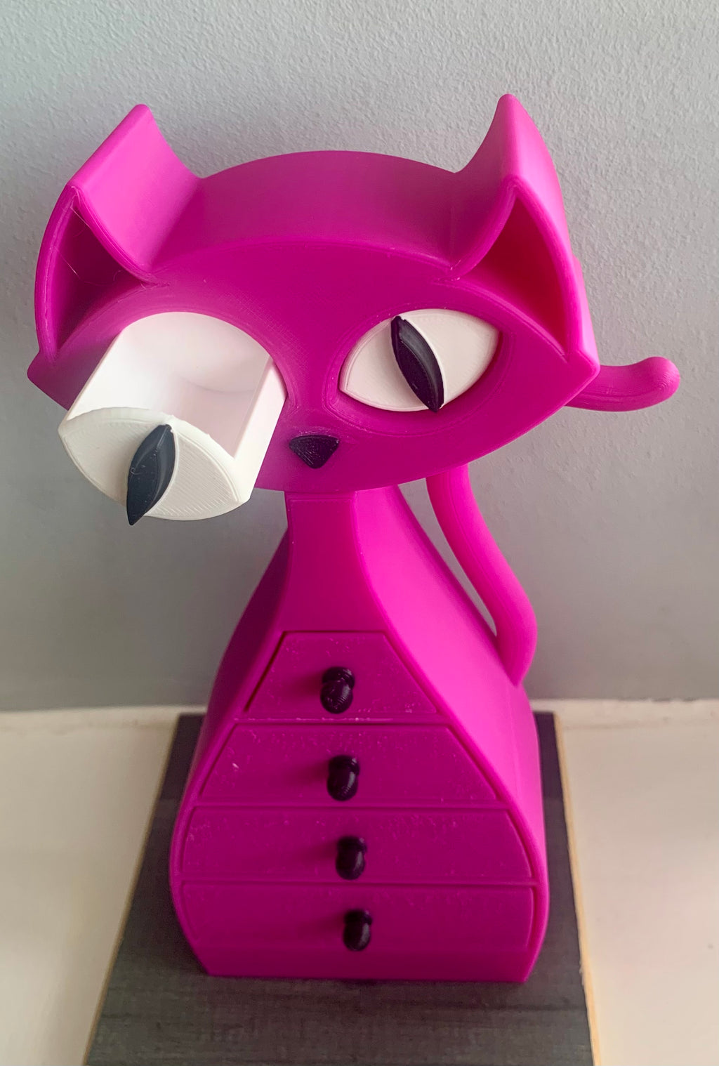🐾 Cat Jewellery Box – 3D Printed with Love 🐾