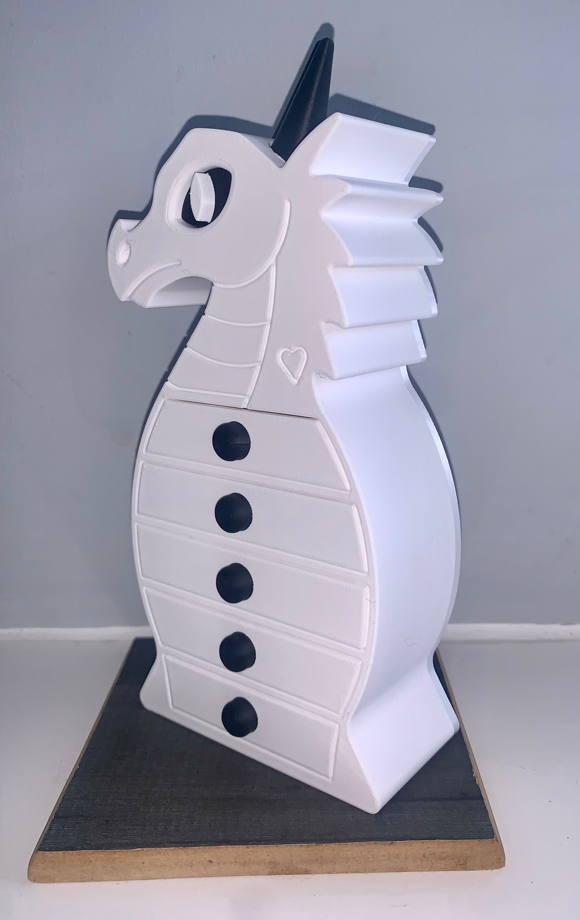🐉 Mystical Dragon Jewellery Box – 3D Printed with Secret Hidden Drawer. 🐉